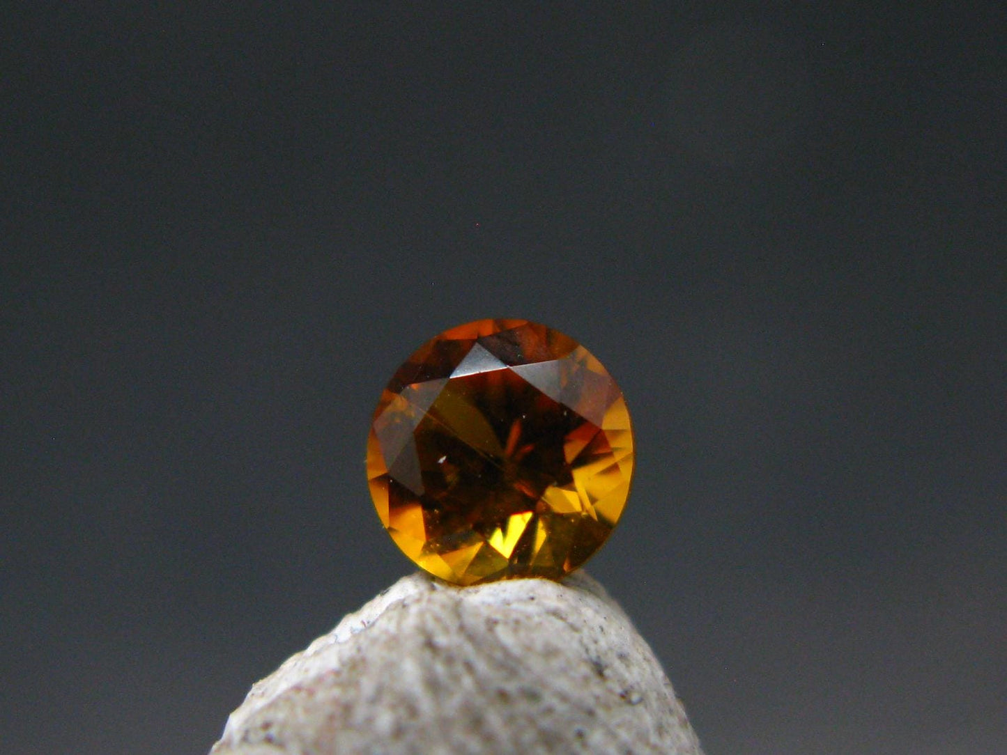 Rare Gem Clinohumite Cut Stone From Afghanistan - 0.29 Carats