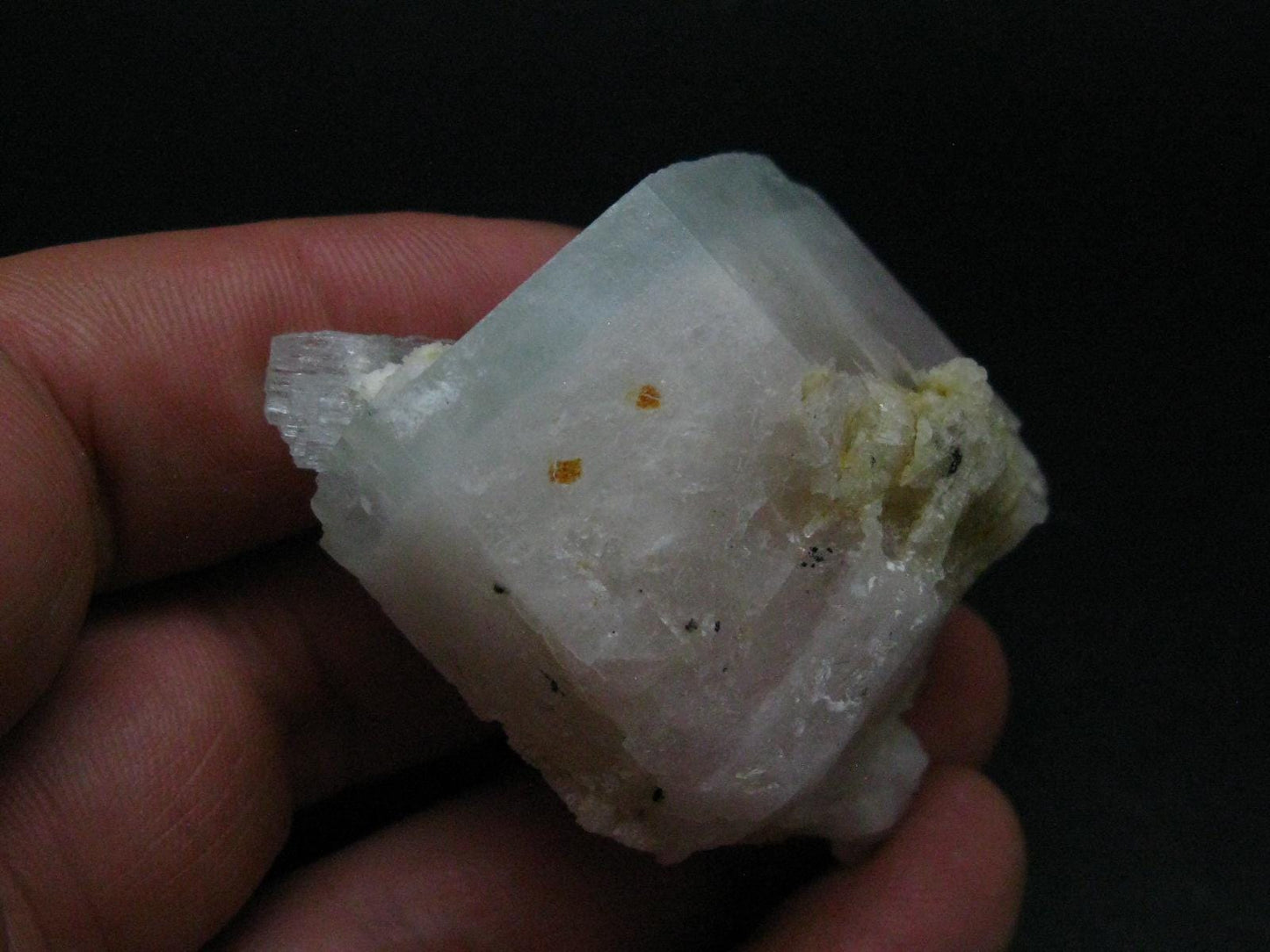 Rare Bicolor Pink Morganite & Blue Aquamarine Beryl Crystal From Pakistan - 2.2" - 65.81 Grams