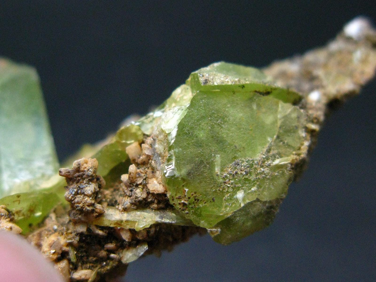 Rare Titanite Sphene Crystal Cluster From Madagascar - 3.3"