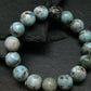 Larimar Genuine Bracelet ~ 7 Inches ~ 12mm Round Beads