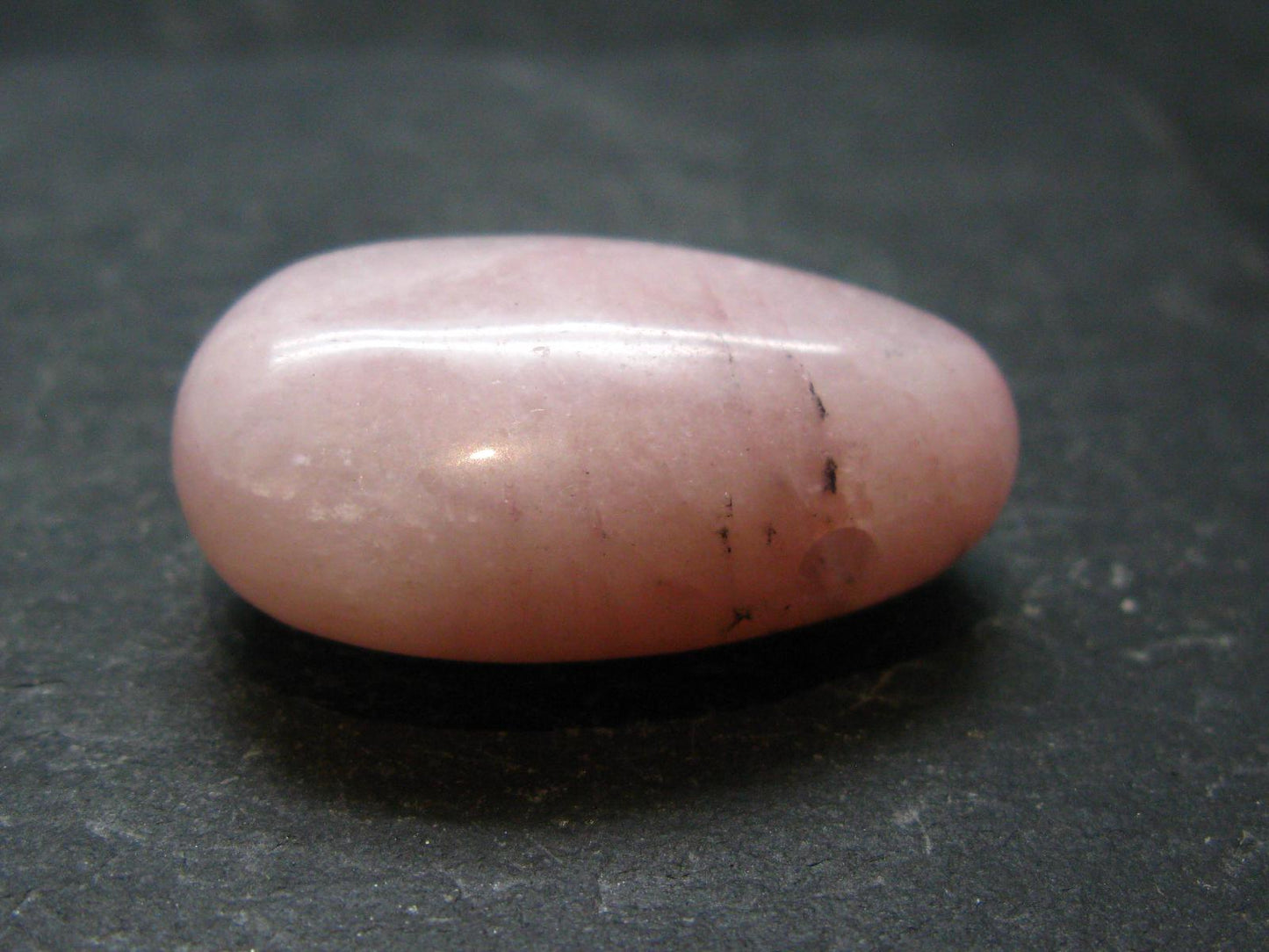 Rare Pink Petalite Metal Free Pendant From Canada - 1.2" - 11.42 Grams