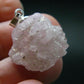 Symbol of Love and Beauty!! Natural Rose Quartz Pendant In 925 Silver From Brazil - 1.0" - 3.12 Grams