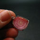 Rhodochrosite Sterling Silver Pendant From Alma Colorado - 1.0" - 4.46 Grams