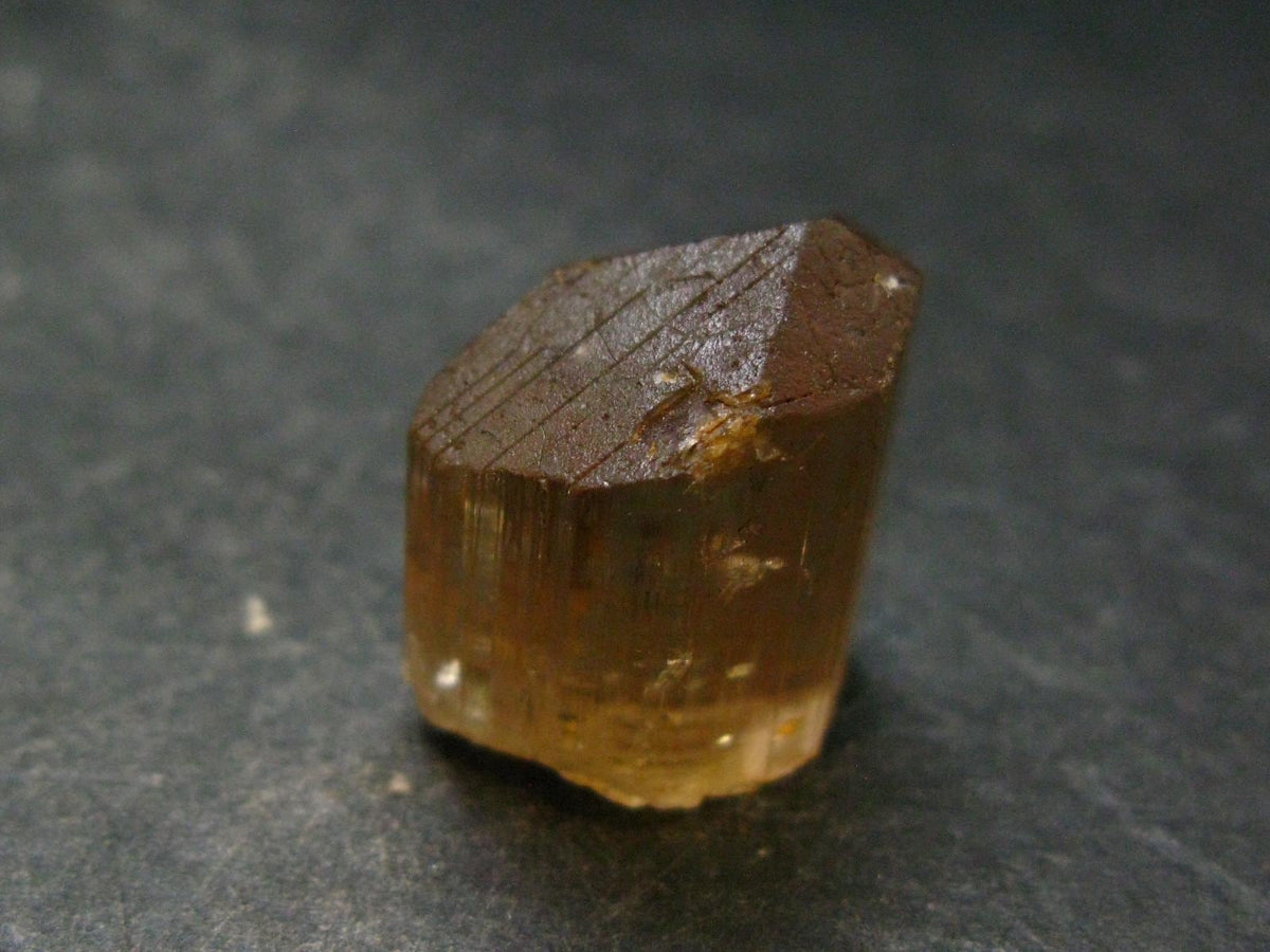 Large Perfect Golden Scapolite Crystal from Tanzania - 6.91 Grams - 1.8"