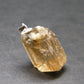 Golden Scapolite Silver Pendant From Tanzania - 0.9" - 4.30 Grams