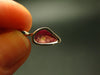 Bixbite Red Emerald Beryl Silver Pendant From Utah USA - 0.6" - 0.89 Grams