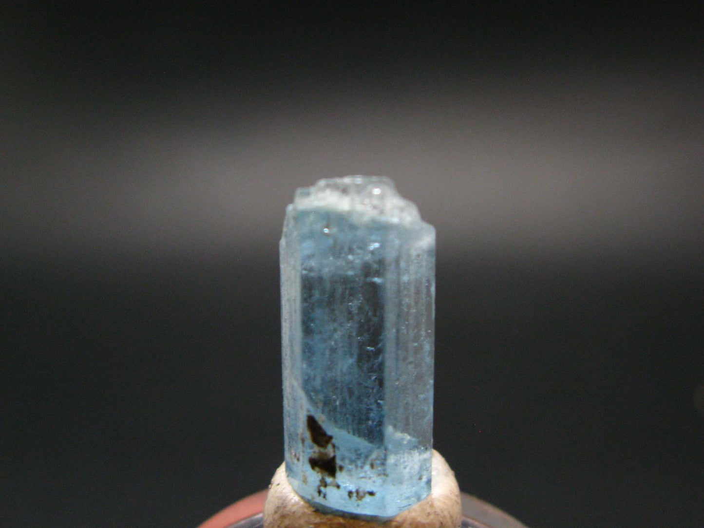 Gem Aquamarine Crystal Blue Beryl From Vietnam - 1.77 Grams - 0.6"