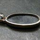 Very Rare Sterling Silver Nuumite Nuummite Pendant From Greenland - 1.6" - 6.27 Grams