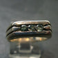 Genuine Alexandrite Gem Silver Ring From Russia - Size 6.75 - 4.63 Grams