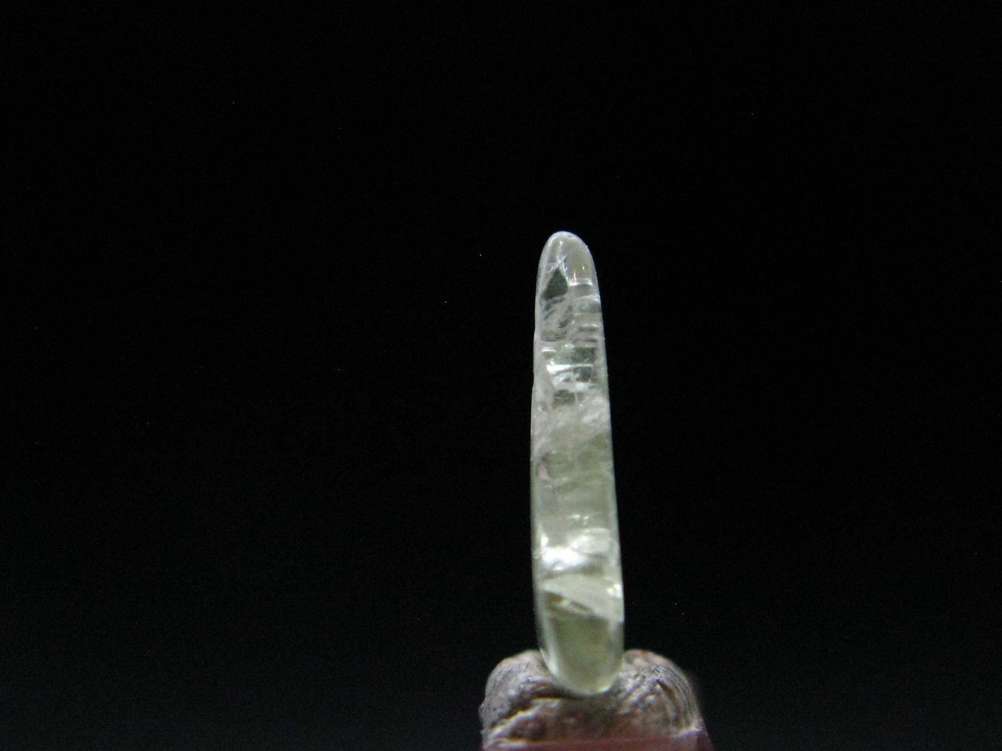 Gem Green Herderite Tumbled Stone From Pakistan - 2.20 Carats - 0.5"