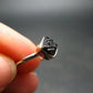 Terminated Brookite Crystal Silver Ring From Arkansas - Size 6 - 1.99 Grams