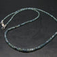 Extremely Rare Alexandrite Necklace - 19" - Rondelle Facetted Beads - 40 Carats