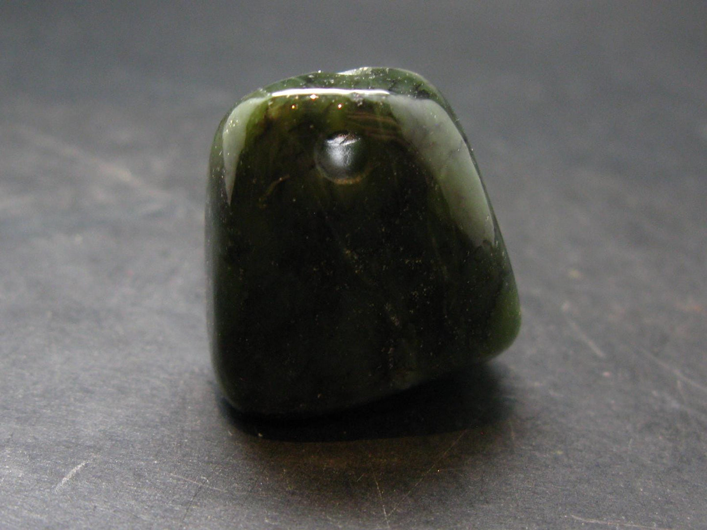 Nephrite Jade 1.1" Pendant From Canada (Metal Free) - 26.67 Grams