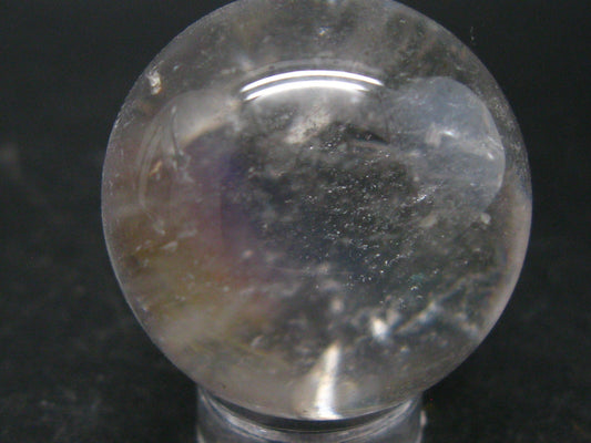 Beautiful Angel Aura Quartz Crystal Sphere Ball From Brazil - 1.1"