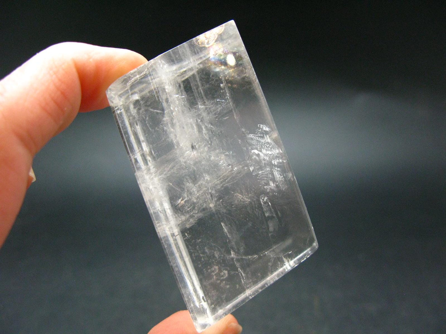 Large Rhomb Calcite Iceland Spar Crystal From Mexico - 2.2" - 106.89 Grams