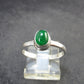 Tsavorite Green Garnet Sterling Silver Ring from Tanzania - 1.99 Grams - Size 7.25