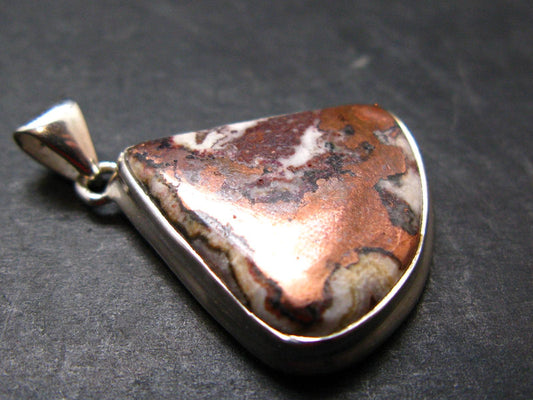 Copper Silver Pendant from Michigan - 8.6 Grams - 1.3"