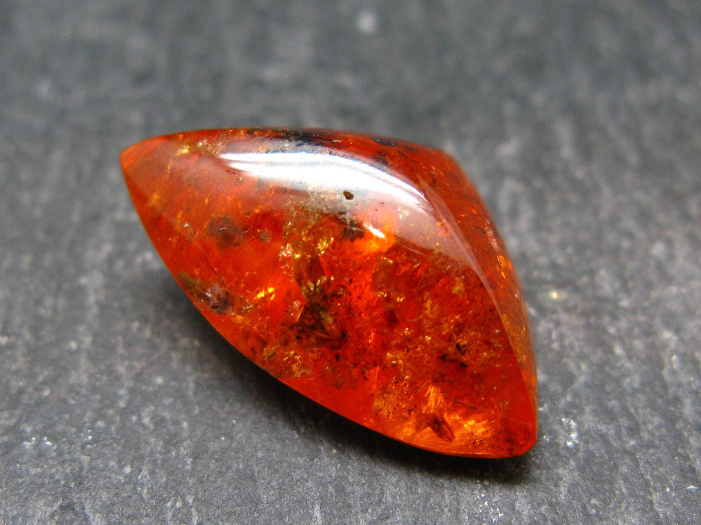 Rare Gem Spessartine Garnet Cabochon From Tanzania - 36.95 Carats - 1.1"