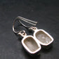 Phenakite Phenacite Silver Earrings From Nigeria - 2.97 Grams