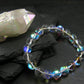 Angel Aura Quartz Genuine Bracelet ~ 7 Inches ~ 10mm Round Beads