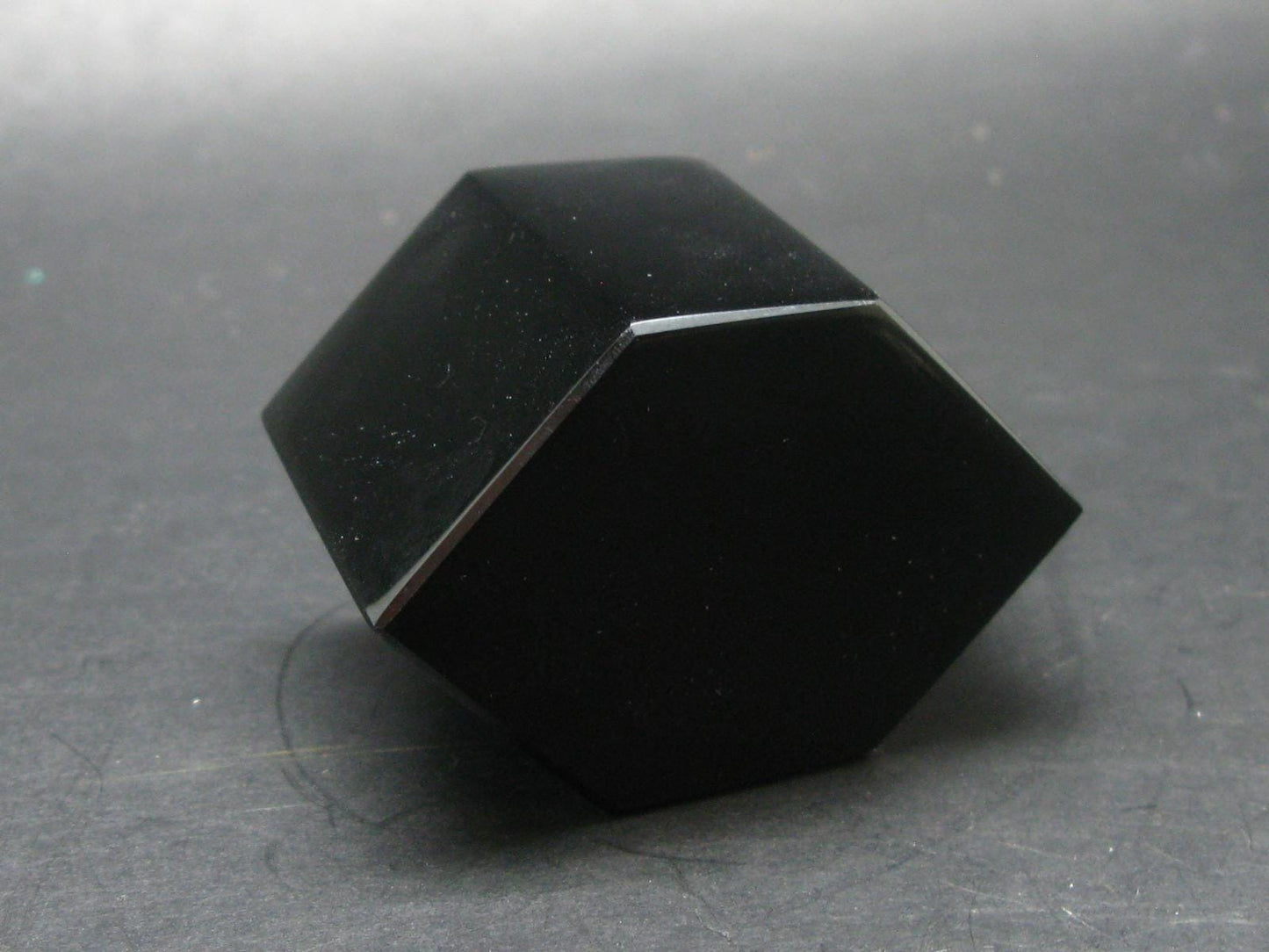Black Obsidian Polished Stone From Mexico - 2.2"