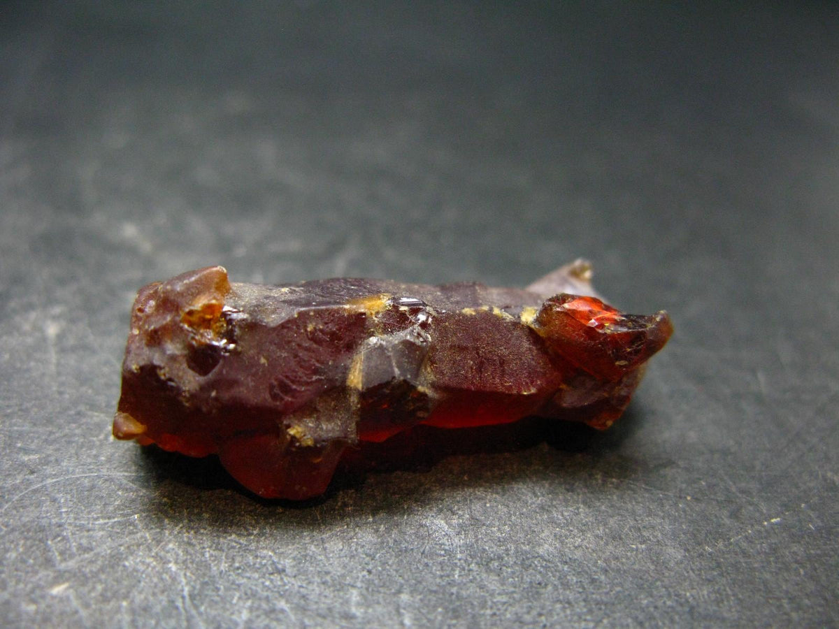 Stunning Fire Red Zincite Zinkite Crystal From Poland - 1.3" - 58.0 Carats