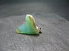 Andean Opal!! Natural Raw Greenish-Blue Opal Silver Pendant from Peru - 1.0" - 1.86 Grams