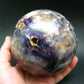 Rare Auralite Super 23 Large Sphere Ball Amethyst From Canada - 4.9" - 2530 Grams