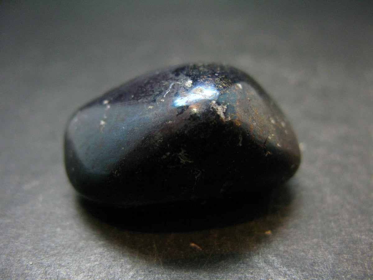 Covelite Covellite Tumbled Stone From Peru - 1.3" - 30.38 Grams