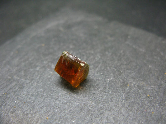 Stunning Fire Red Zincite Zinkite Crystal From Poland - 0.5" - 13.90 Carats