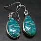 Amazonite Silver Earrings from Russia - 4.51 Grams