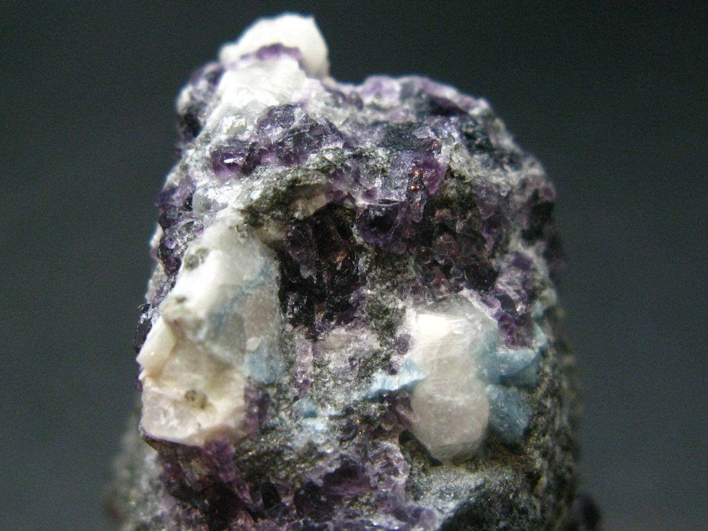 Rare Phenakite Phenacite + Fluorite + Beryl Cluster From Russia - 2.3" - 76.38 Grams