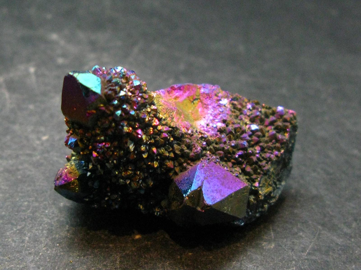 Aura Quartz Cluster From Brazil - 1.2" - 21.18 Grams