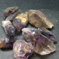 Lot Of 10 Rare Brandenberg Brandberg Amethyst Quartz Crystals From Namibia - 59.10 Grams