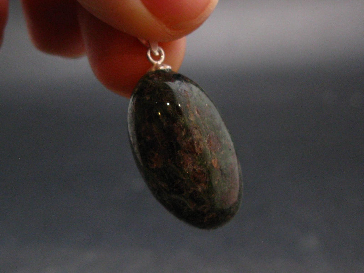 Rare Eclogite Pendant From Norway - 1.3" - 8.08 Grams