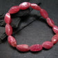 Rhodochrosite Genuine Bracelet ~ 7 Inches ~ 15mm Beads
