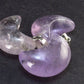 Lot of 3 Natural Moon Amethyst Pendant from Brazil