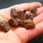 Lot of 10 Zircon Crystals From Tanzania - 35.75 Grams