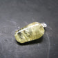 Agni Gold Danburite Tumbled Sterling Silver Pendant from Tanzania - 0.9" - 2.41 Grams