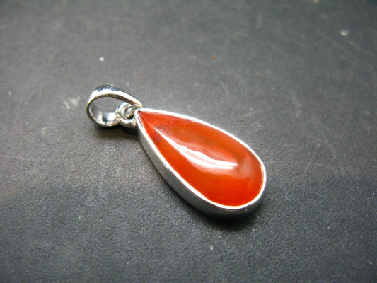 Flashes of Lightning!! Natural Opal 925 Sterling Silver Pendant from Ethiopia - 1.1" - 3.10 Grams