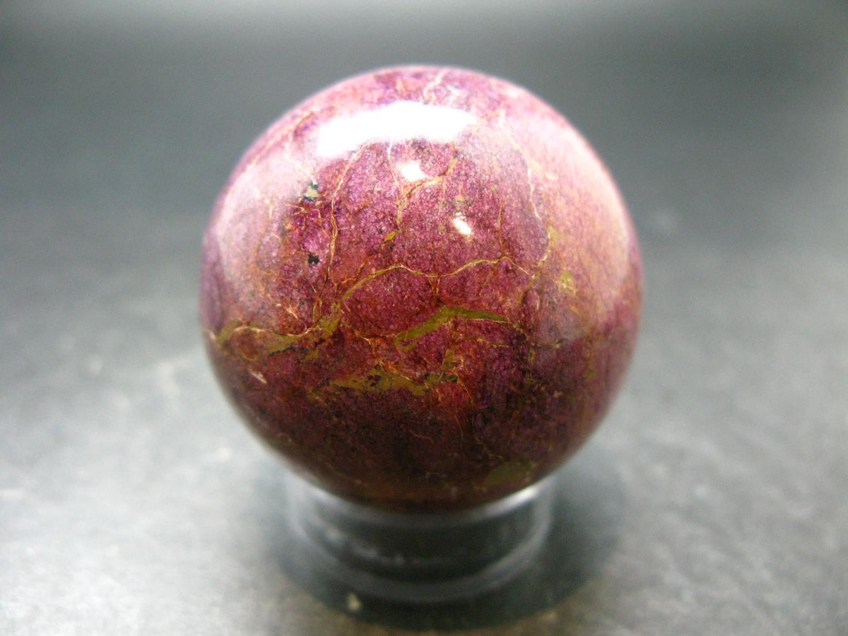 Rare Rich Purple Stichtite Sphere Ball From Australia - 1.7" - 101.12 Grams