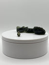Elegant Oval Moldavite Pendant in Sterling Silver - 1.13 Grams