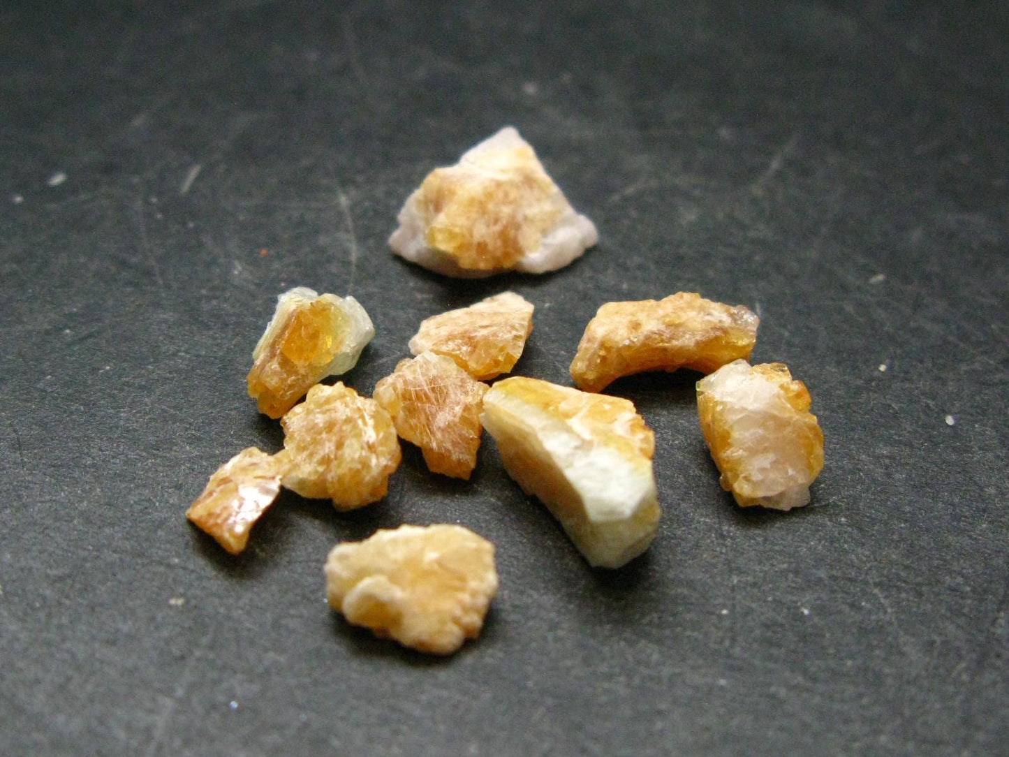 Lot Of 10 Johachidolite Crystals from Mogok - 4.11 Grams