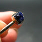 Royal Blue Rough Azurite Sterling Silver Ring - Size 10 - 2.21 Grams