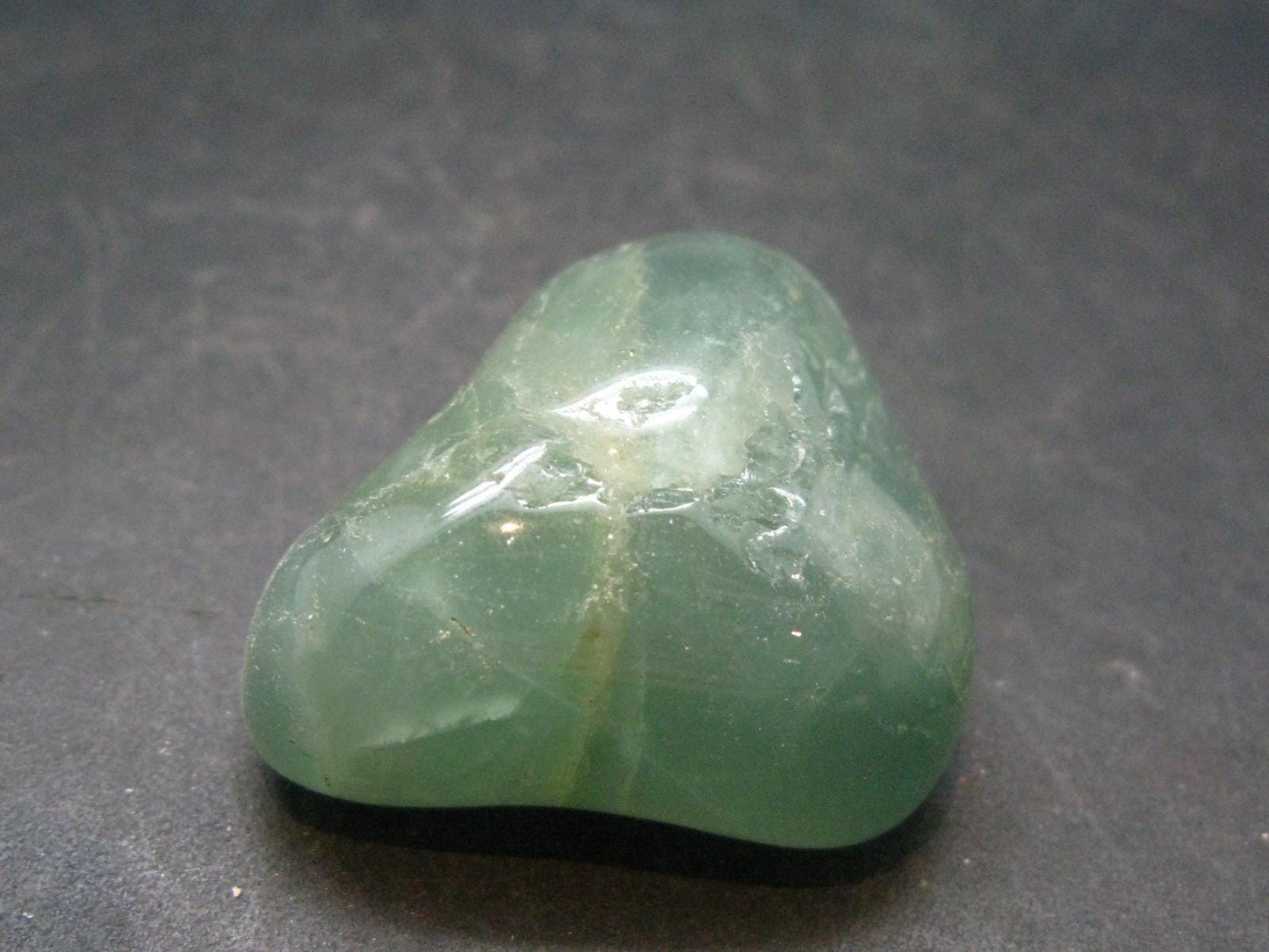 Genuine Blue Aquamarine Tumbled Stone From Brazil - 1.3" - 27.62 Grams