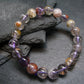 Purple Quartz Genuine Bracelet ~ 7 Inches ~ 9mm Round Beads