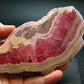 Rhodochrosite Large Slab From Argentina - 4.8"