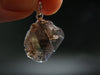 Rare Axinite Crystal Silver Pendant From Russia - 0.9" - 2.45 Grams