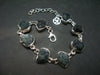 Alexandrite Silver Bracelet From Zimbabwe - 7" - 17.1 Grams