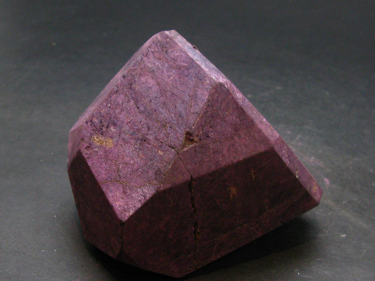 Raw Purpurite Polished Stone from Brazil - 2.6" - 431.41 Grams
